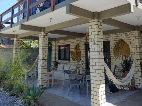 Balkón nebo terasa v ubytování Residencial e Pousada Acauan