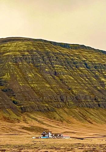 Un paisaje natural cerca de la casa de huéspedes