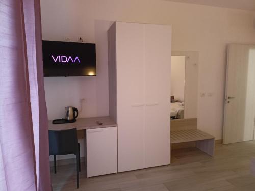 Kuchyň nebo kuchyňský kout v ubytování La Dea Rooms
