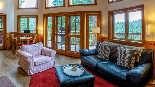 Χώρος καθιστικού στο Green Springs Inn