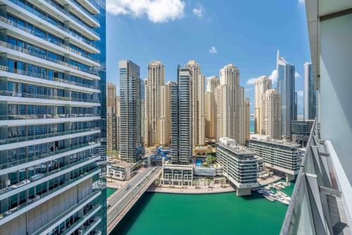 Splošen razgled na mesto Dubaj oz. razgled na mesto, ki ga ponuja apartma