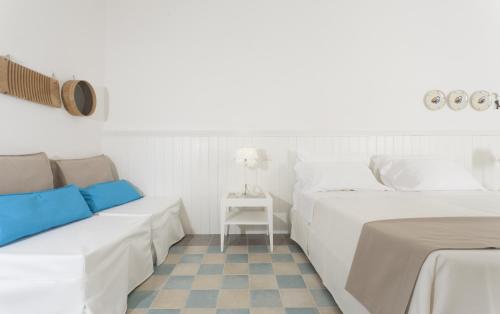 Podere40 Country Hotelにあるベッド