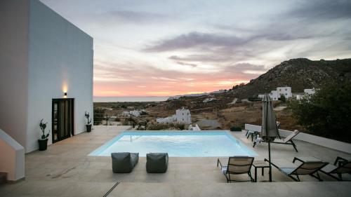 Villa Milagro 4Br with Sea View Mikri Vigla Beach