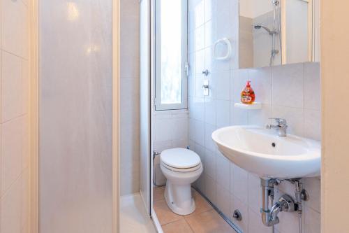 Kúpeľňa v ubytovaní Deluxe studio Milano