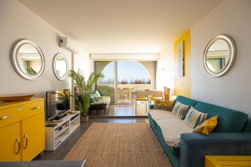 La Dune d'Or - Vue Mer, Studio face à la Plage avec Terrasse