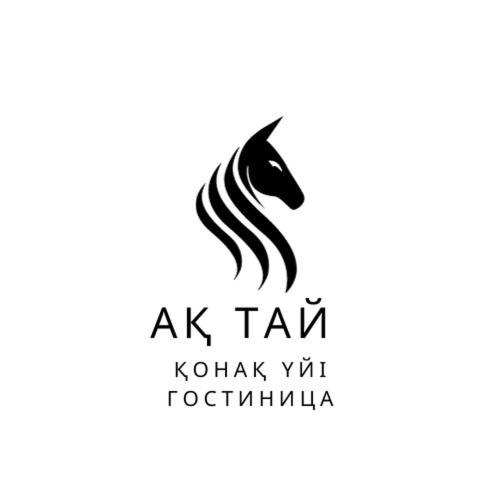 un logotipo para ak tax kotak vikushima en Ак-Тай Гостиный Двор, en Öskemen