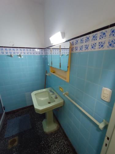 Koupelna v ubytování Casa de JUANA