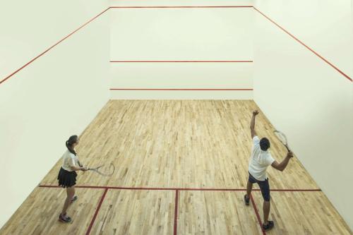 Tenis a/nebo squash v ubytování Hilton Dalaman Sarigerme Resort & Spa nebo okolí