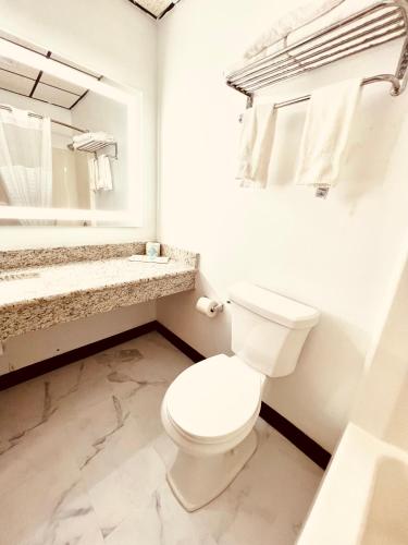 Ένα μπάνιο στο Quality Inn & Suites