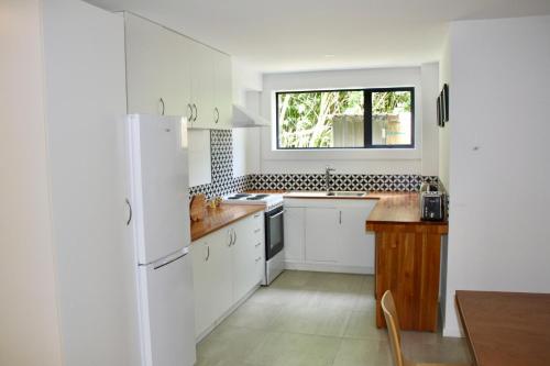 Kuchyň nebo kuchyňský kout v ubytování Melrose Down Under