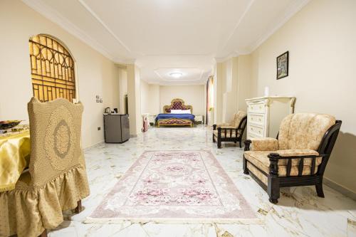 Posezení v ubytování Chez l'ami hotel