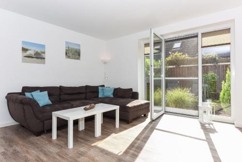 Ruang duduk di Ferienhaus Kea - Uns Huus an t Küst