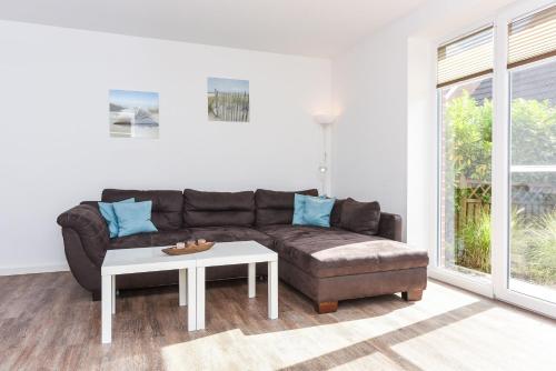 Ruang duduk di Ferienhaus Kea - Uns Huus an t Küst