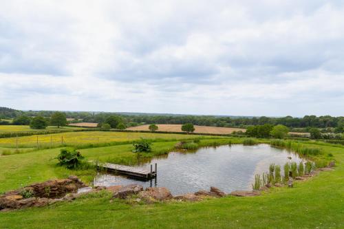 Un paisaje natural cerca de la casa de huéspedes