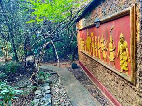Zahrada ubytování Akein Jungle Resort - Sigiriya