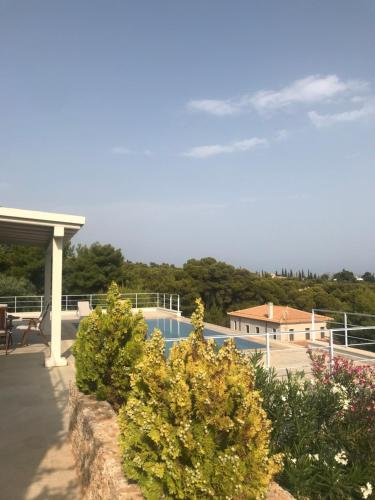 Naturlandskabet i nærheden af feriehuset