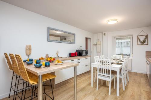 Η κουζίνα ή μικρή κουζίνα στο Le 39-GregIMMO-Appart'Hôtel
