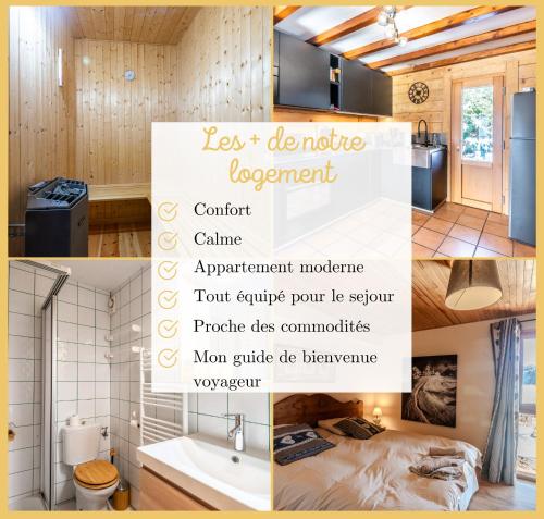 Bilik mandi di Sublime I Chalet T5 I Les Gets