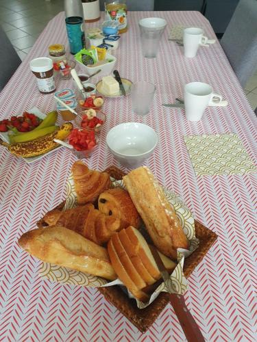 Mad i den private indkvartering eller i nærheden