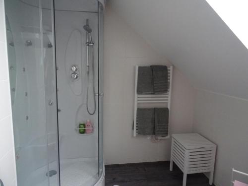 Koupelna v ubytování La Bélinoise, à proximité du circuit des 24h