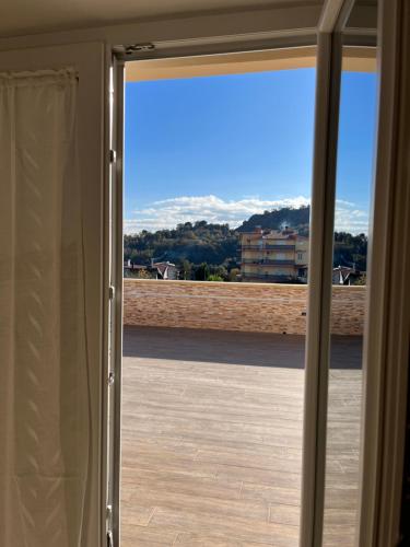 Nespecifikovaný výhled na hory nebo výhled na hory při pohledu z bed and breakfast