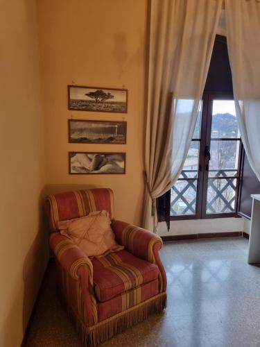 Χώρος καθιστικού στο Palazzo Moraschi Subiaco