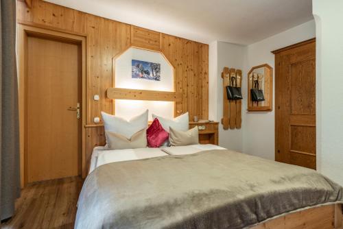 Postel nebo postele na pokoji v ubytování Haus Schöser