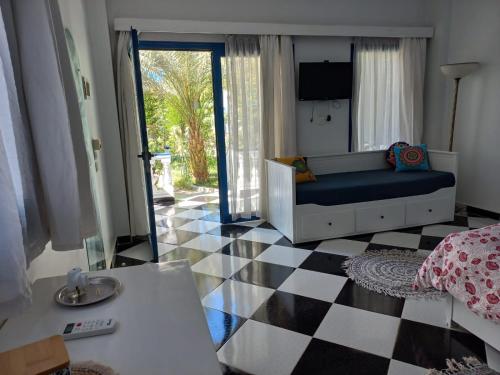 Χώρος καθιστικού στο Villa Kaslan Apartments