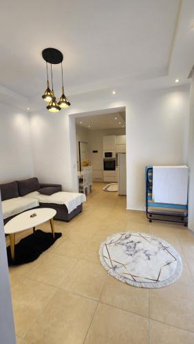 Ruang duduk di Seasons Apartment's Vlora