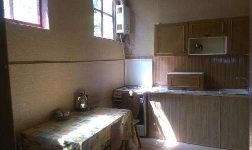 Kuchyň nebo kuchyňský kout v ubytování Hostel 48a