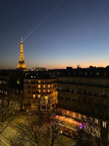 The room of the Eiffel Tower
