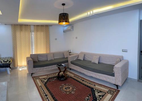 Posezení v ubytování Appartement Ezzouhour A2