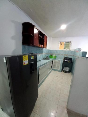 Dapur atau dapur kecil di APARTAMENTOS LIZ MARIA