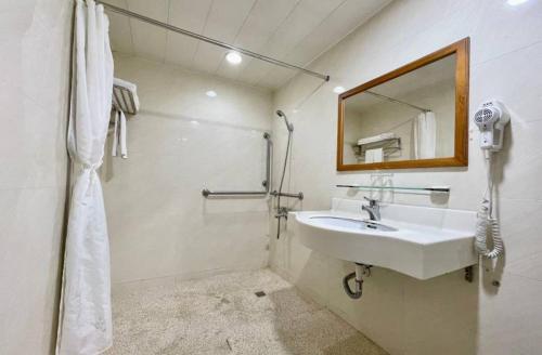 Koupelna v ubytování Beidoo Hotel