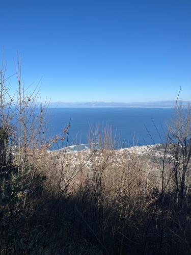 a view of the ocean from the beach at Poggio Aragosta Hotel & Spa in Ischia