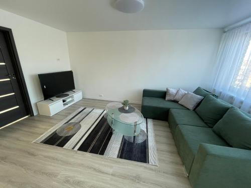 Ruang duduk di Apartamentai