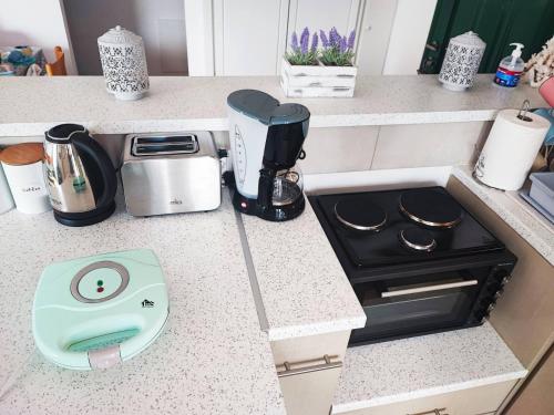 Dapur atau dapur kecil di Calliope Paradise Balcony
