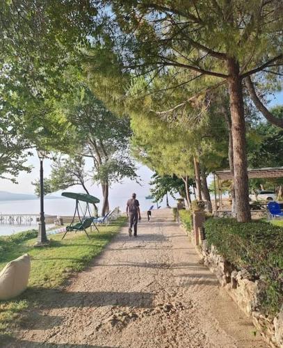 Landskap semula jadi dekat dengan apartmen