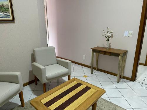 Ruang duduk di Hotel Villa Souza Ltda