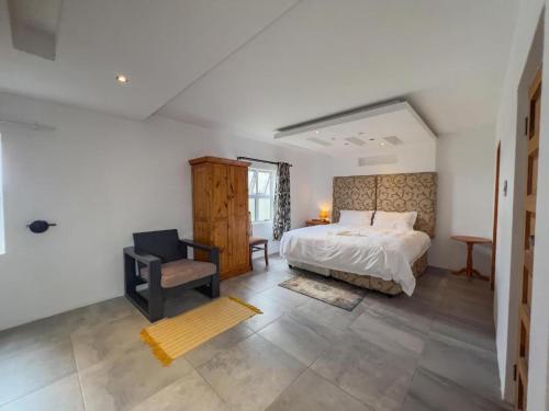 Ένα ή περισσότερα κρεβάτια σε δωμάτιο στο flagridge county lodge
