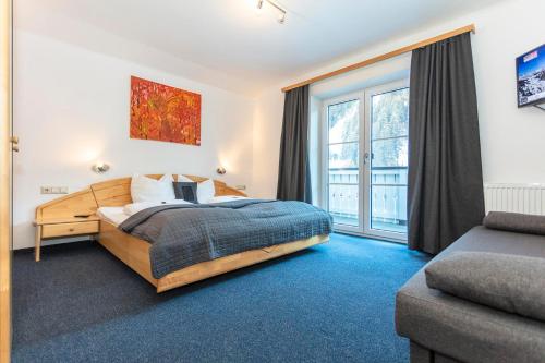 Postel nebo postele na pokoji v ubytování Gruber's Gästehaus