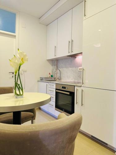 Dapur atau dapur kecil di Nora Apartment