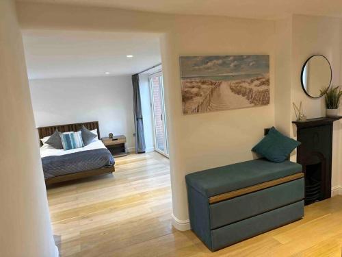 Et opholdsområde på Norwich city centre, Norfolk, free car parking.