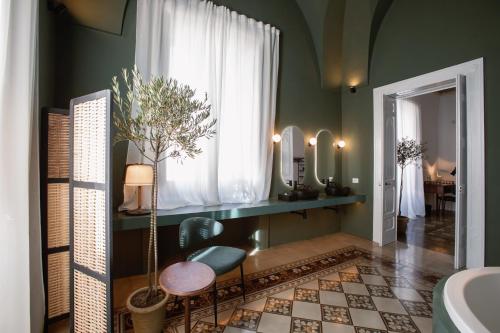 Posezení v ubytování Palazzo Piccinno