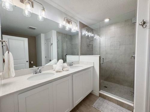 Koupelna v ubytování Casa Guaria Morada - Orlando