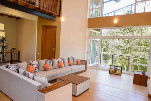 Χώρος καθιστικού στο Roberosia - Holiday Home