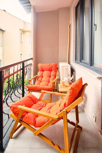 Balkoni atau teres di TAKS-INN Hotel