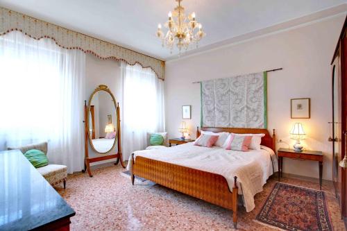 Ένα ή περισσότερα κρεβάτια σε δωμάτιο στο Maison Volpi