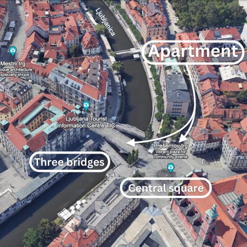 Il quartiere o una zona nella vicinanze dell'appartamento