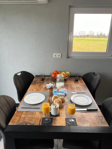 Jídlo v prázdninového domu nebo okolí